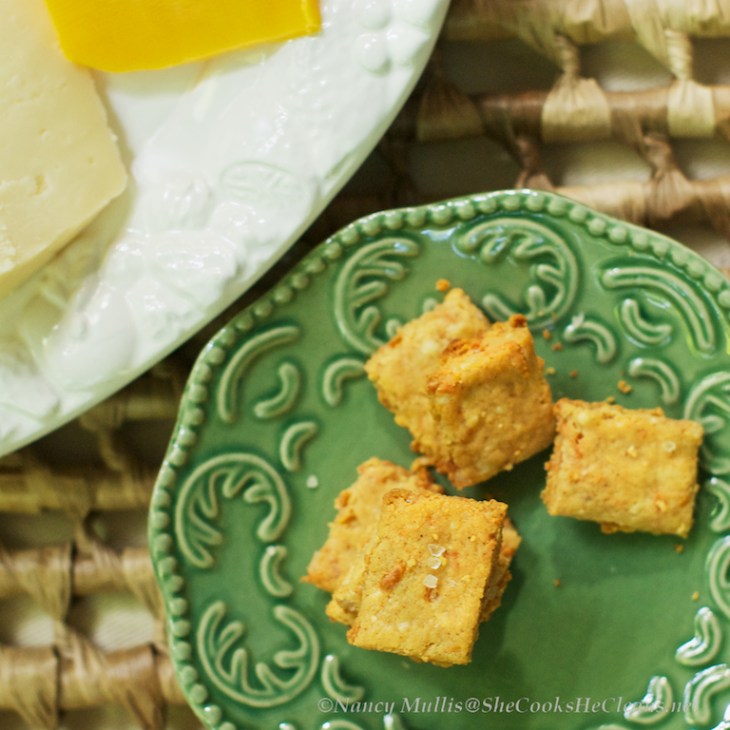 3 Cheese Crackers  - Grain Free