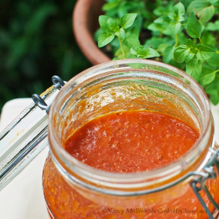 Heirloom Tomato Sauce - She Cooks, He Cleans
