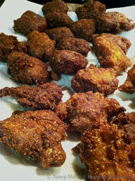 Shrimp Fritters aka Shrimp Puppies&nbsp;(gluten-free)