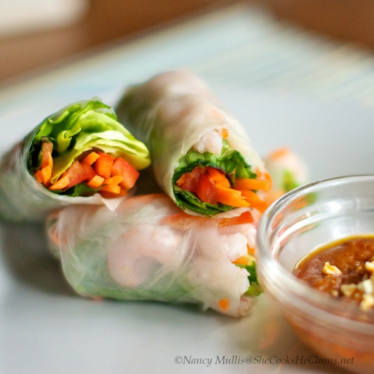 Spring Rolls with Almond Butter Sauce 2 (1)