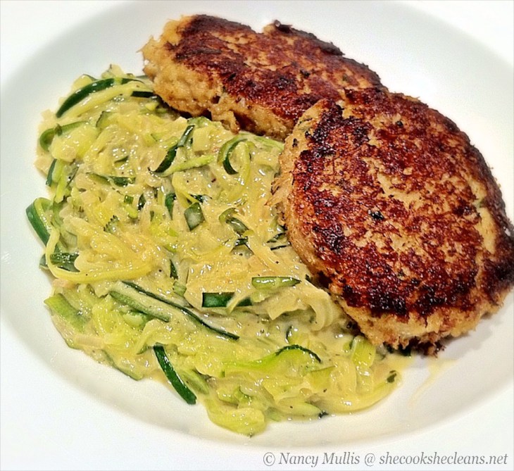 Zucchini beurre blanc