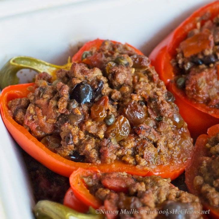 Piccadillo Stuffed Peppers sq