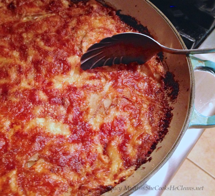 Potatoes Au Gratin from She Cooks, He Cleans